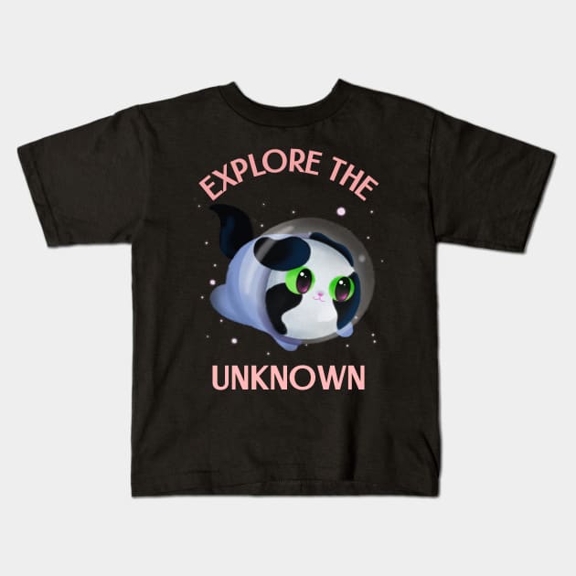 Explore the Unkown Kids T-Shirt by Sanworld